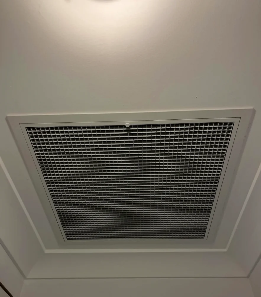 Ducted return air grille in Residential Sydney